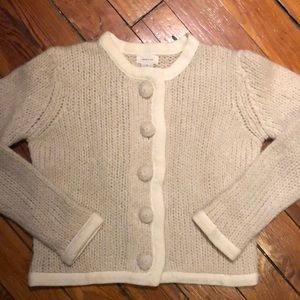 Sleeping on Snow Anthropologie Cropped Cardigan